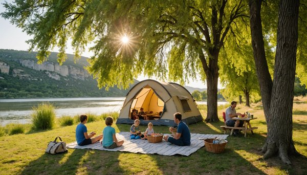 Profitez de Vacances Inoubliables en Ardèche : Camping au Bord de Rivière pour Toute la Famille